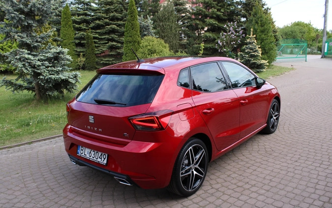 Seat Ibiza cena 63800 przebieg: 45000, rok produkcji 2018 z Koronowo małe 742